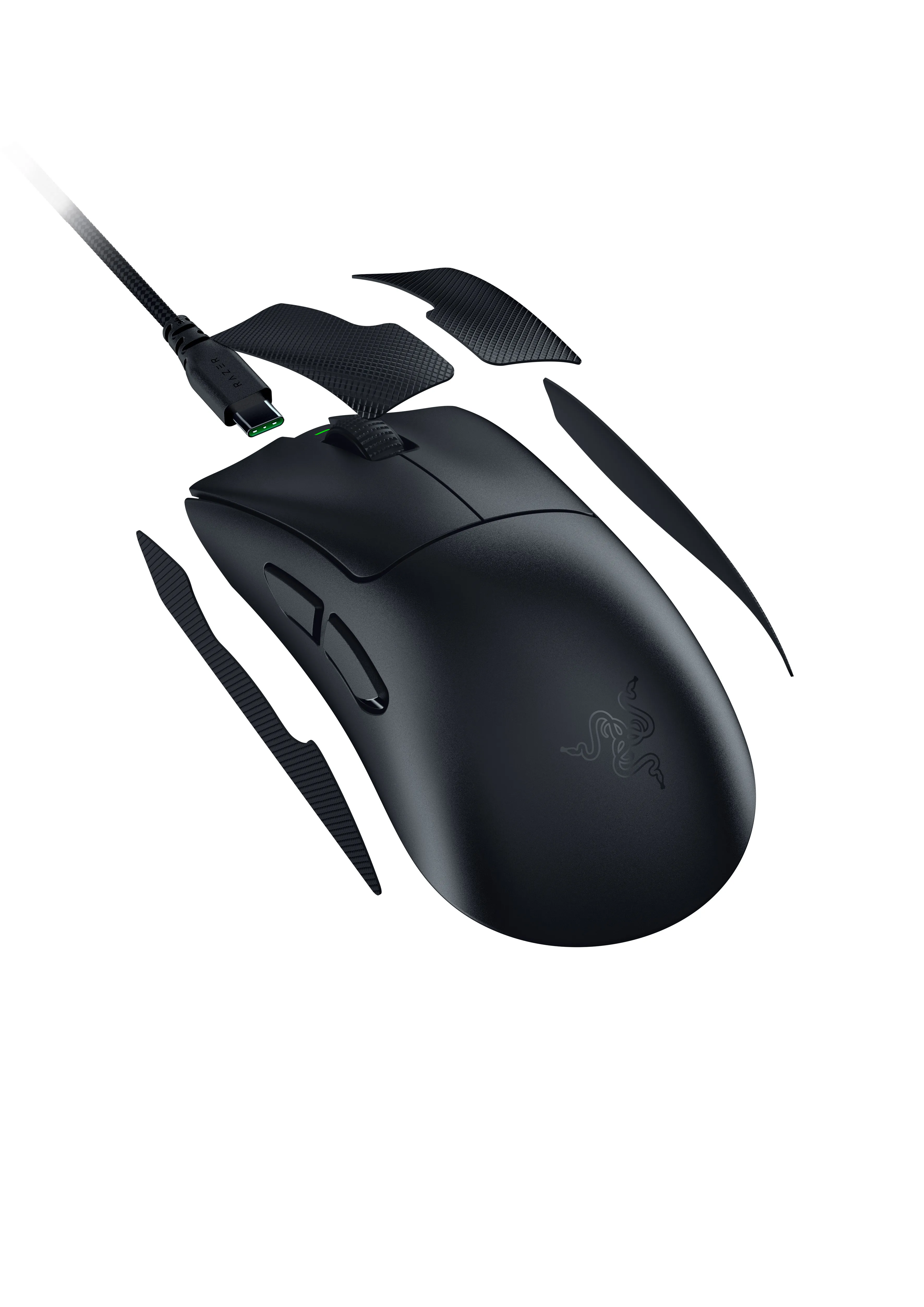 Razer DeathAdder V4 Pro Wireless Gaming Mouse, Black