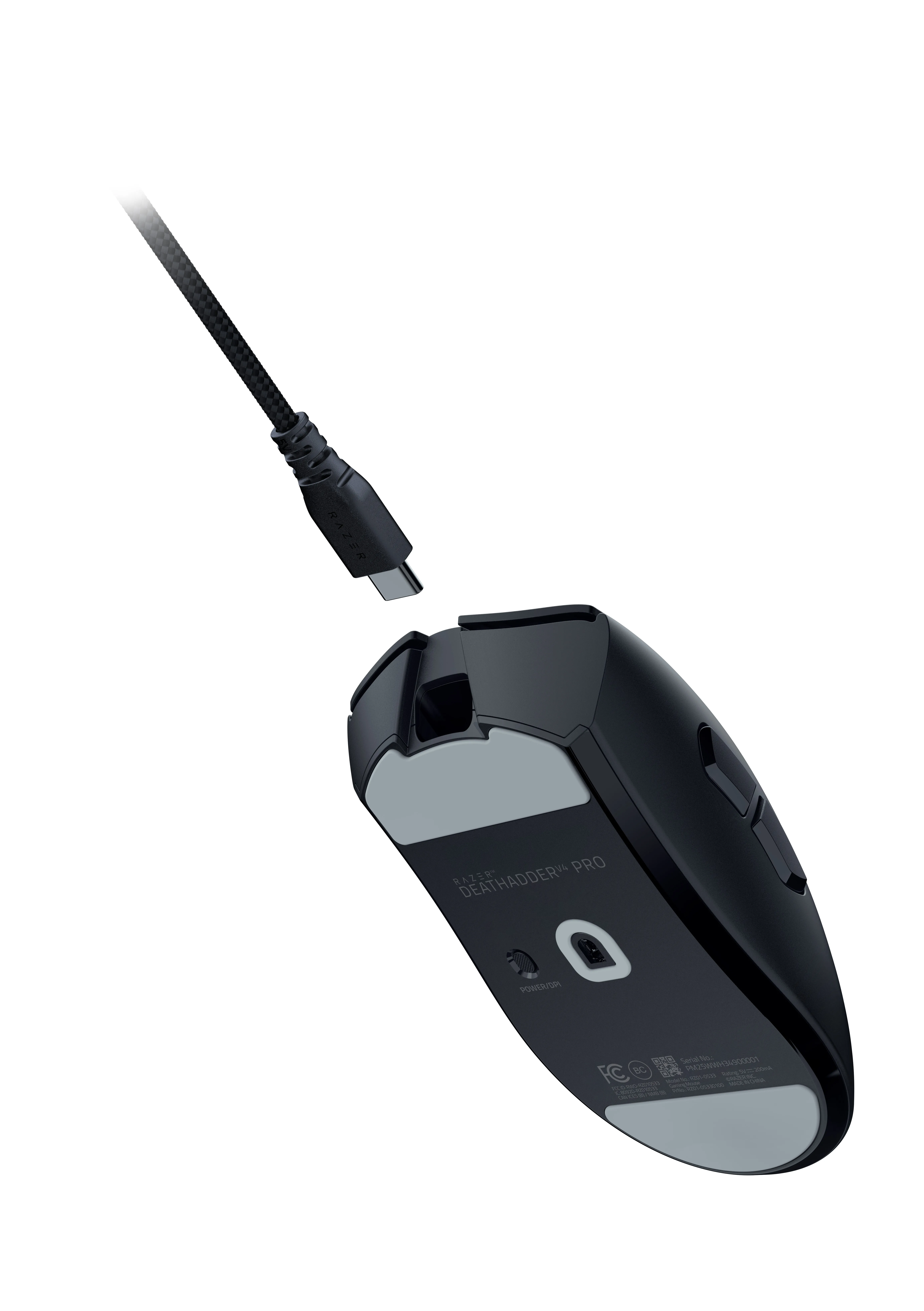 Razer DeathAdder V4 Pro Wireless Gaming Mouse, Black