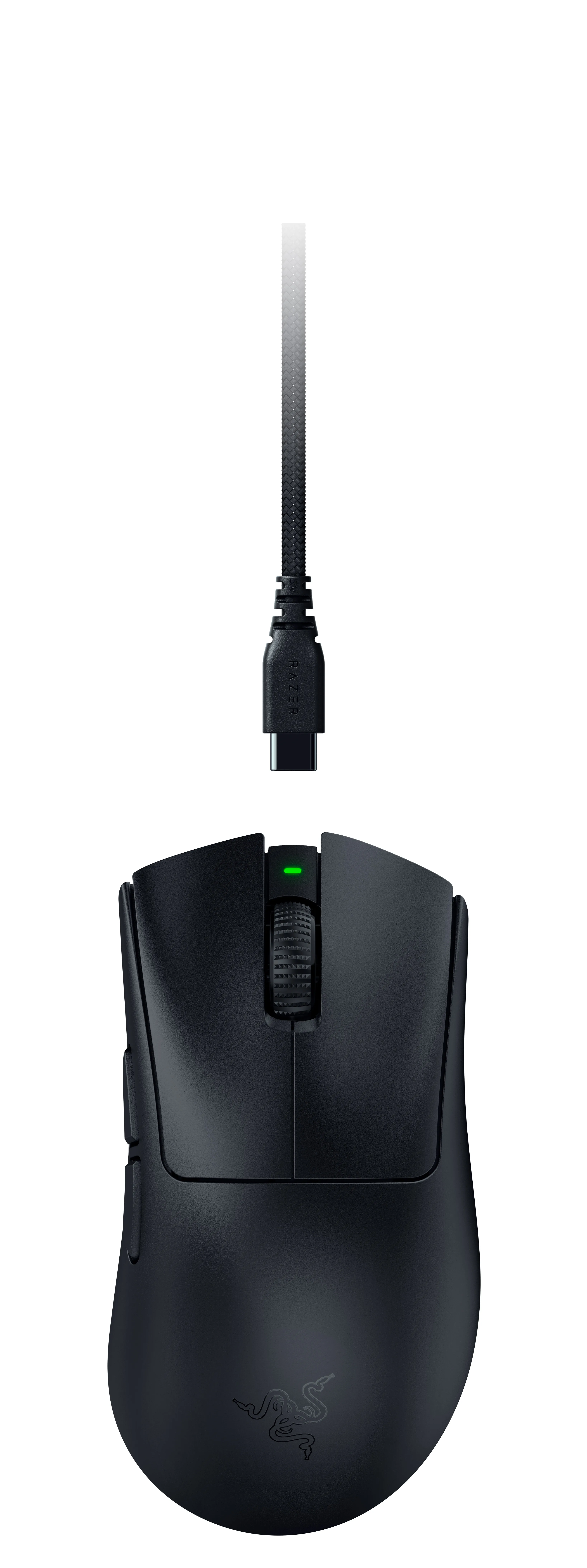 Razer DeathAdder V4 Pro Wireless Gaming Mouse, Black