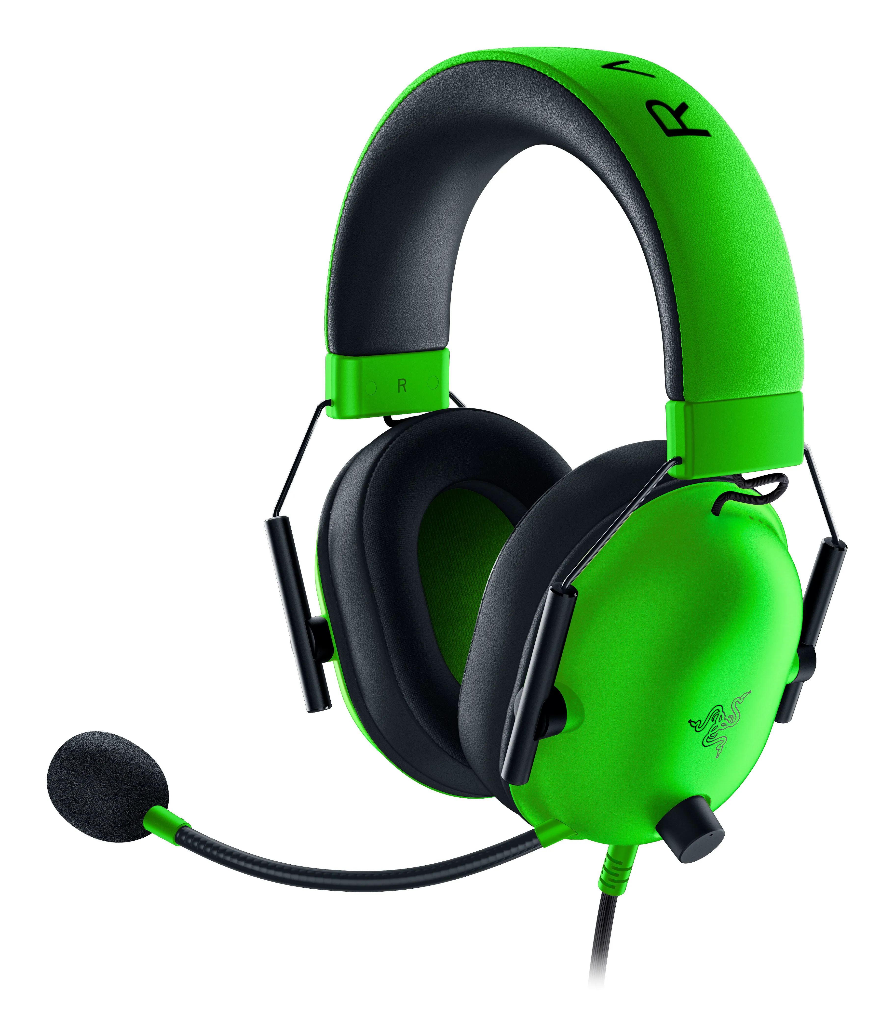 Razer BlackShark V2 X - gaming headset, green