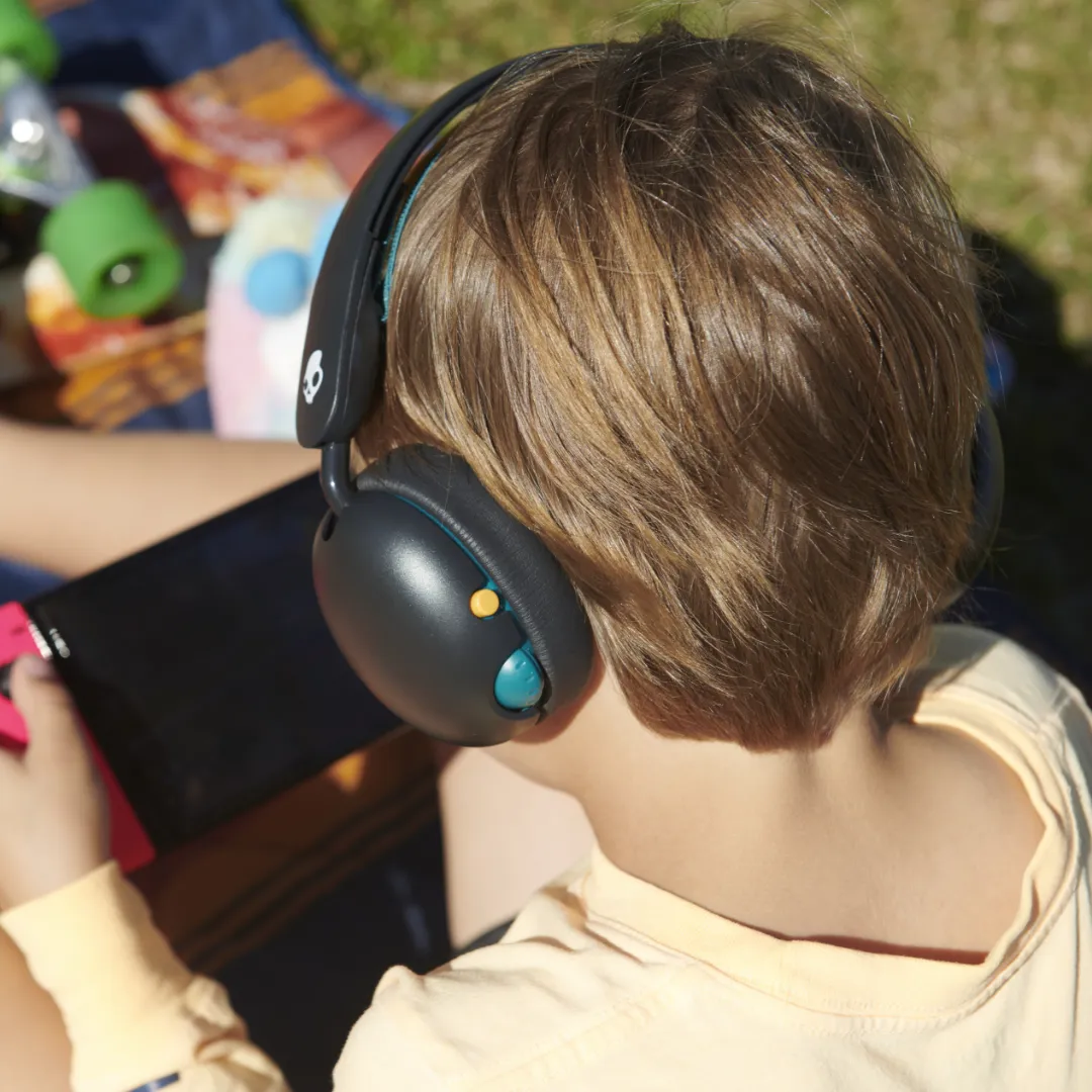 Skullcandy Grom Kids -langattomat kuulokeet, musta
