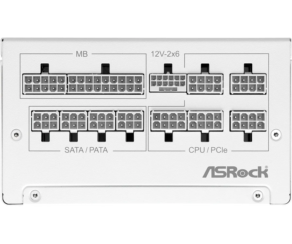 ASRock Steel Legend 850W - power supply, white, 80 Plus Gold