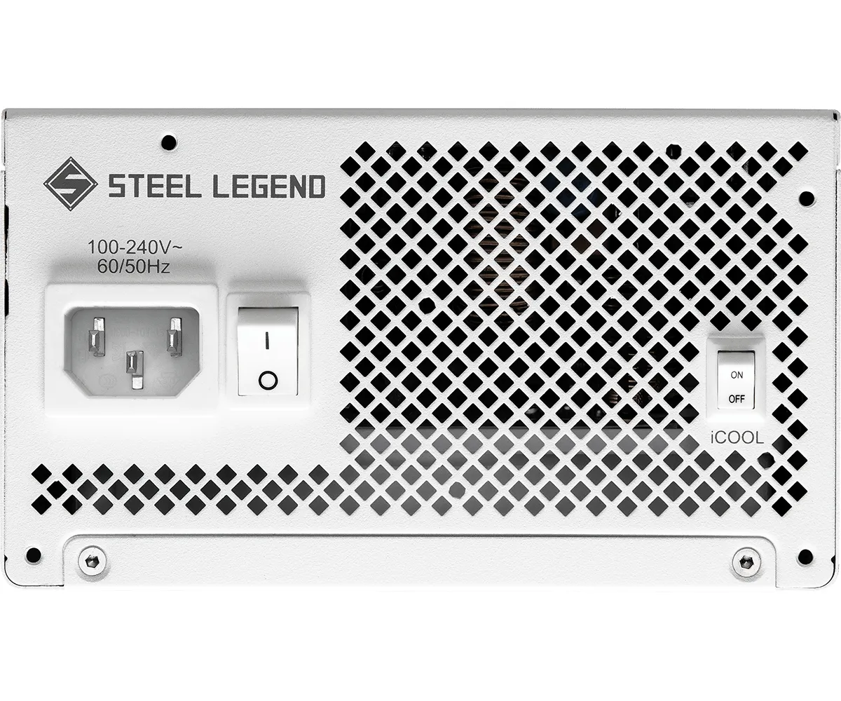 ASRock Steel Legend 850W - power supply, white, 80 Plus Gold