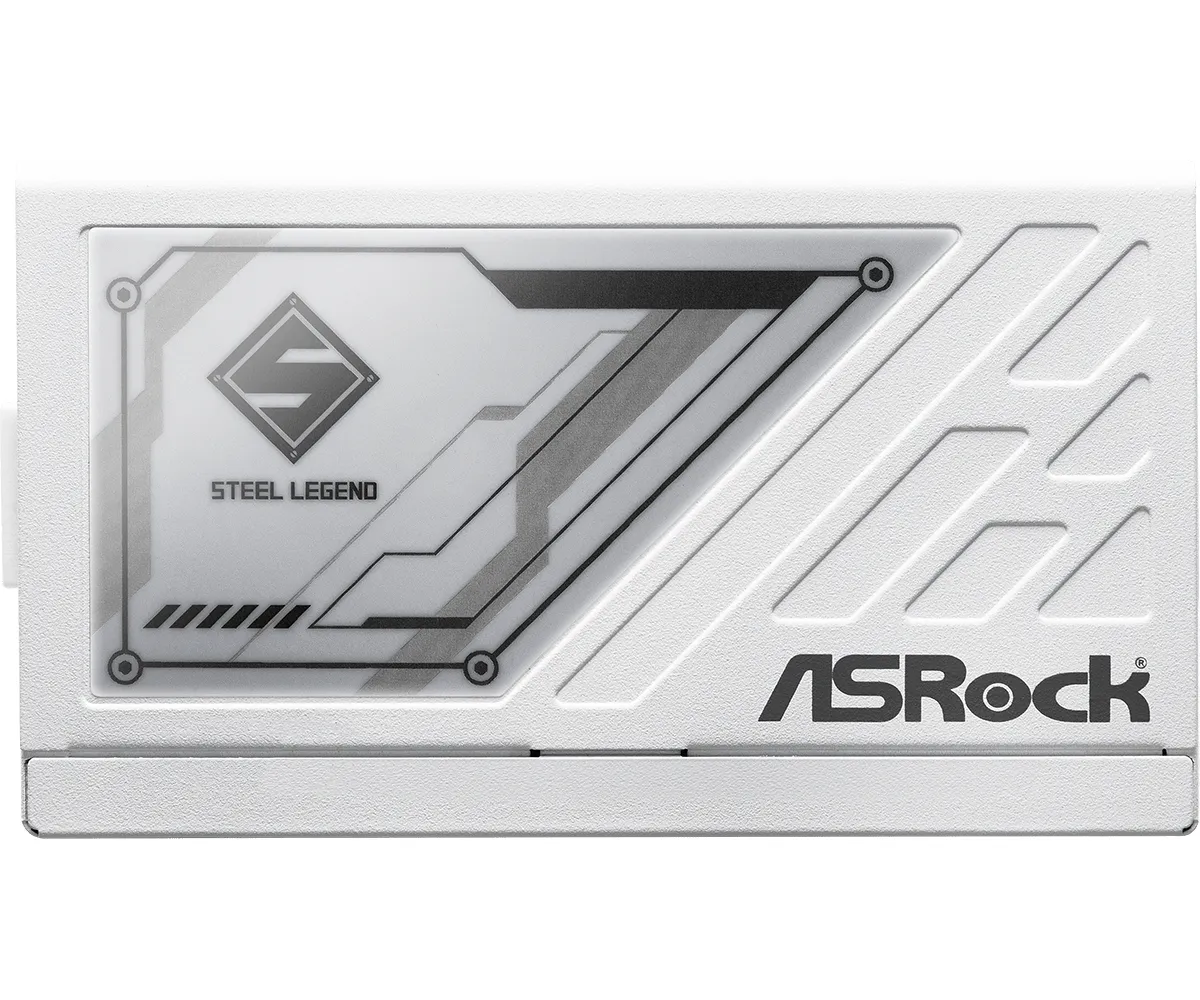 ASRock Steel Legend 850W - power supply, white, 80 Plus Gold