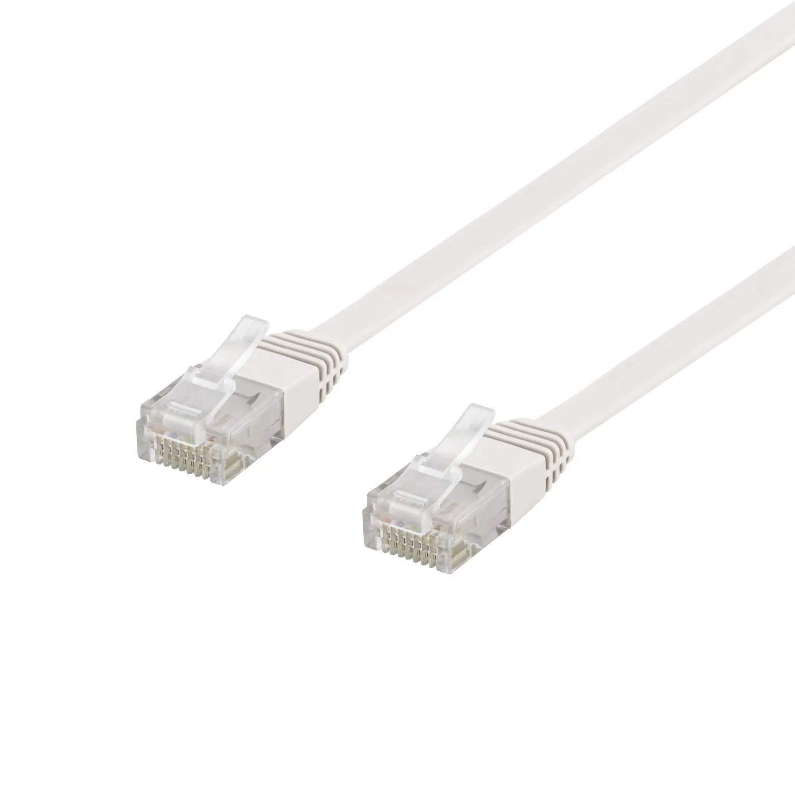 Deltaco Cat6 UTP RJ45 10m -verkkokaapeli, valkoinen