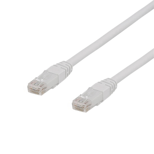 Deltaco Cat6a U/UTP - network cable, 20 m, White