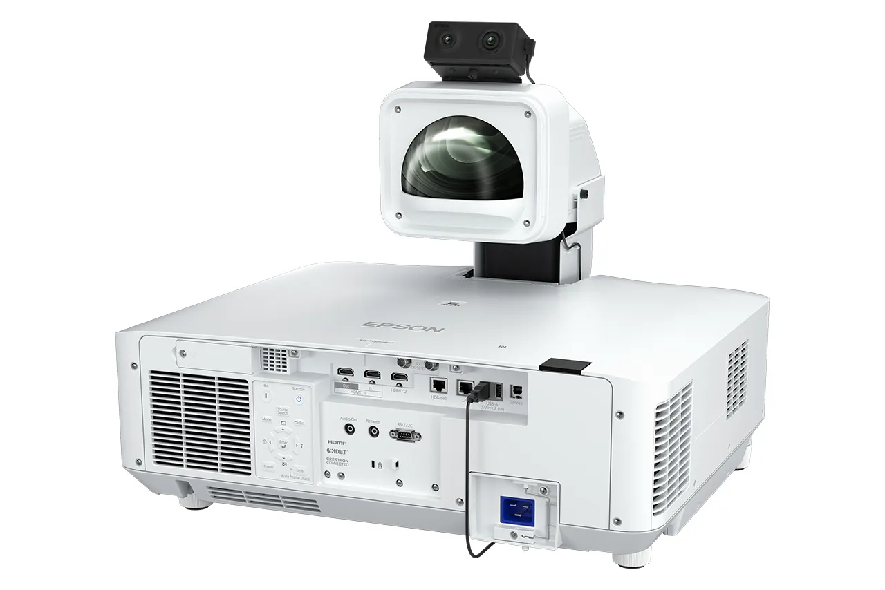 EPSON EB-PQ2216W 3LCD 4K UHD 16000 ANSI lm Laser Projector, White