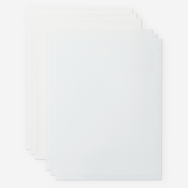 Cricut Joy Xtra Printable Waterproof Sticker set A4, White, 6-pack