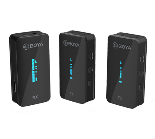 Boya S2 -langaton mikrofoni, 2 kpl