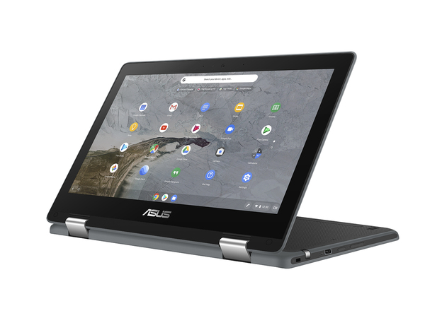 Asus 11.6&quot; Touch Chromebook Flip, Intel Celeron N4020, 4GB RAM, 32GB eMMC, Chrome OS -kannettava
