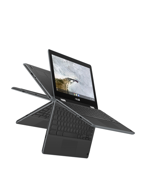 Asus 11.6&quot; Touch Chromebook Flip, Intel Celeron N4020, 4GB RAM, 32GB eMMC, Chrome OS -kannettava
