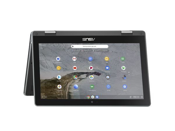 Asus 11.6&quot; Touch Chromebook Flip, Intel Celeron N4020, 4GB RAM, 32GB eMMC, Chrome OS -kannettava