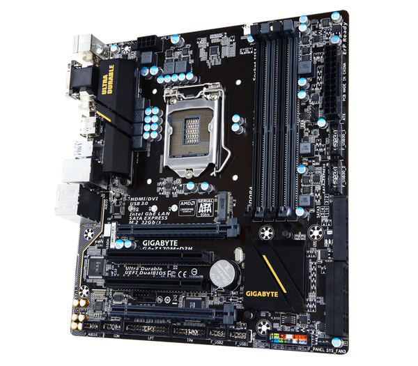 Gigabyte H170M-D3H, mATX moderkort