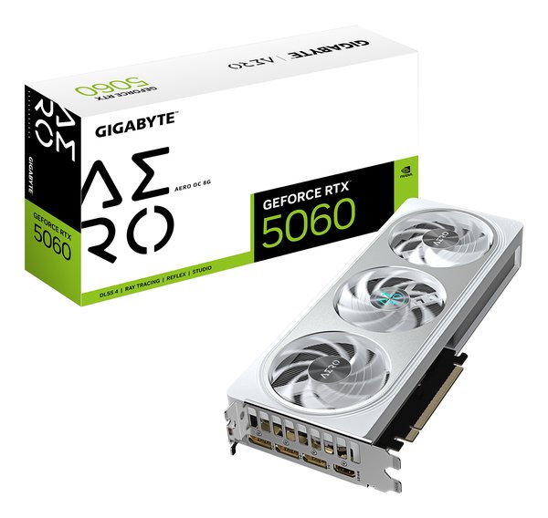 Gigabyte GeForce RTX 5060 Aero OC 8G - graphics card
