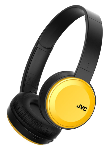 JVC H&ouml;rlur S30 On-Ear Tr&aring;dl&ouml;s Mic Gul