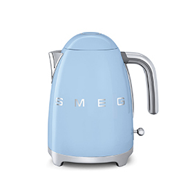 Smeg KLF01PBEU vattenkokare, 1,7 l, 2400 W, Pastel Blue