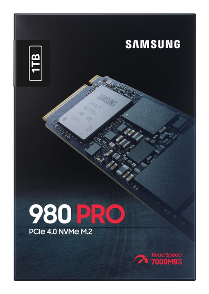Samsung 980 PRO 1TB, PCIe 4.0, M.2 - SSD