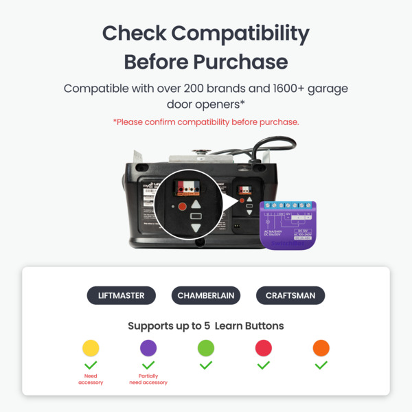 SwitchBot Garage Door Opener