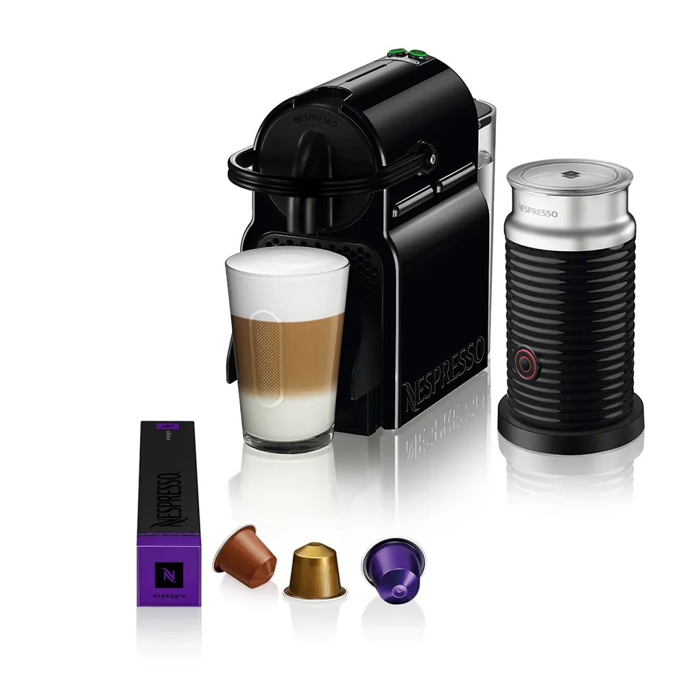 Delonghi Nespresso Inissia EN 80- espressomaskin, helautomatisk, Svart