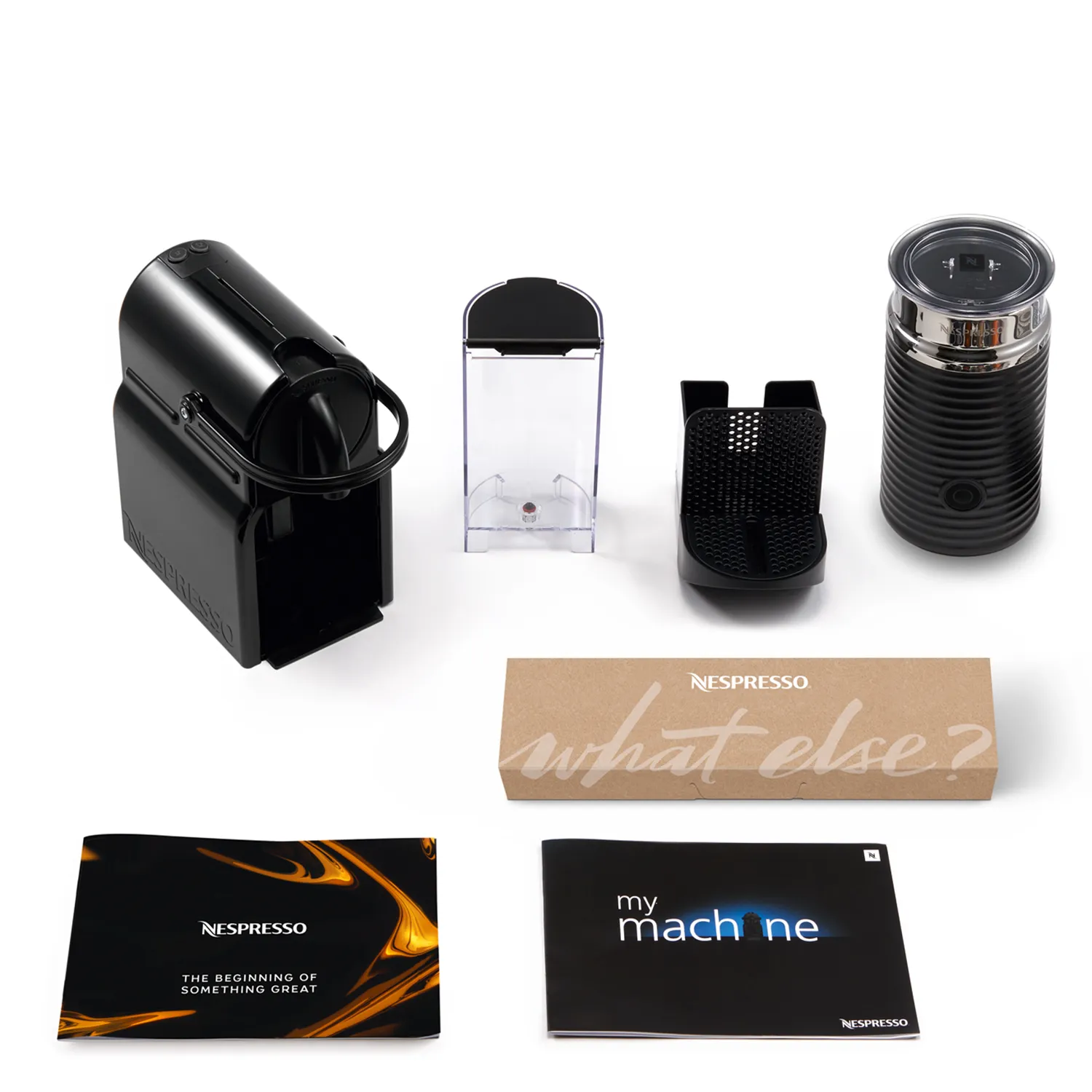 Delonghi Nespresso Inissia EN 80- espressomaskin, helautomatisk, Svart