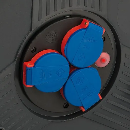 Brennenstuhl kaapeliker&auml; 3xCEE 7/4,1xCEE 7/7, IP 44, katkaisija, 50m,