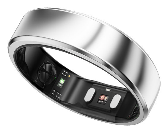 RingConn Gen 2 - smart ring, Silver, storlek 9
