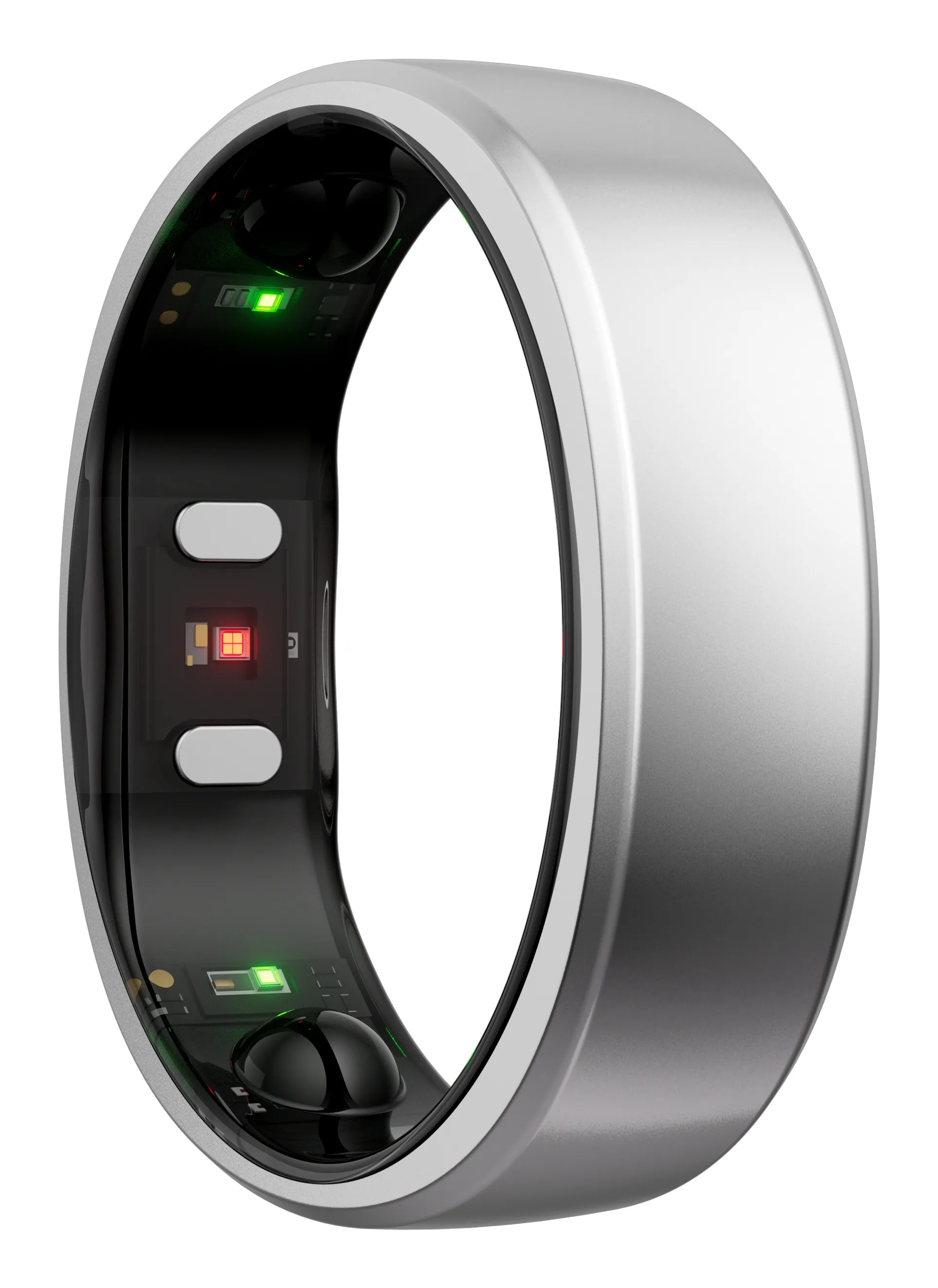 RingConn Gen 2 - smart ring, Silver, size 11
