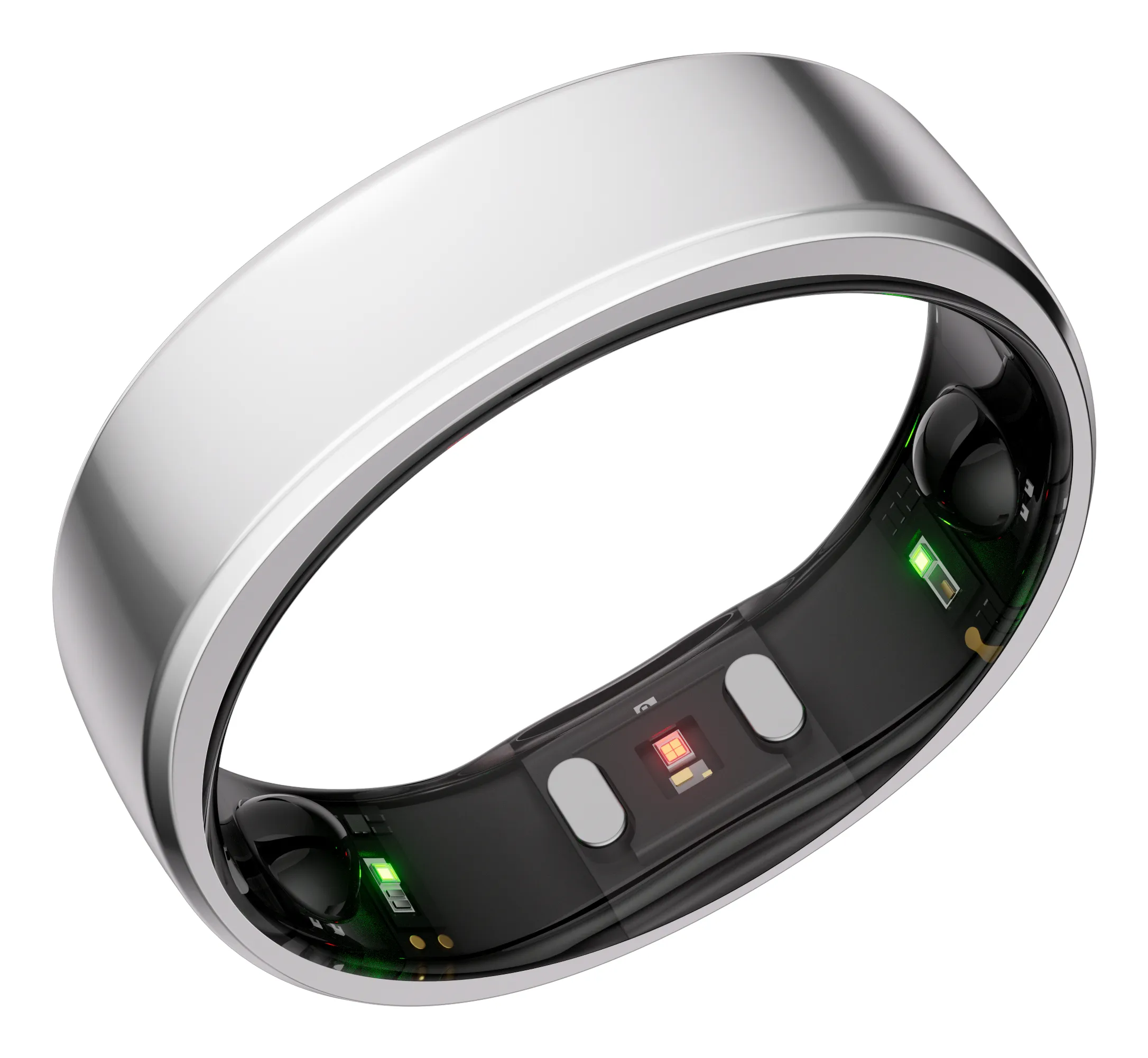 RingConn Gen 2 - smart ring, Silver, size 11