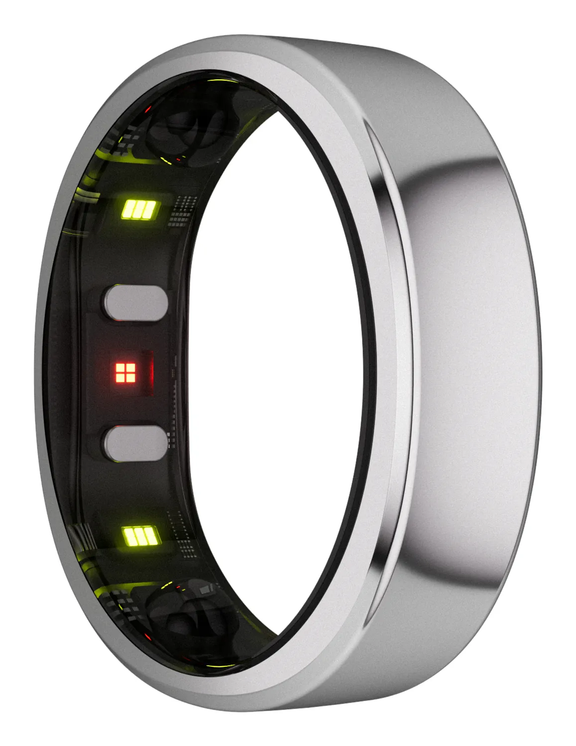 RingConn Gen 2 - smart ring, Silver, size 11