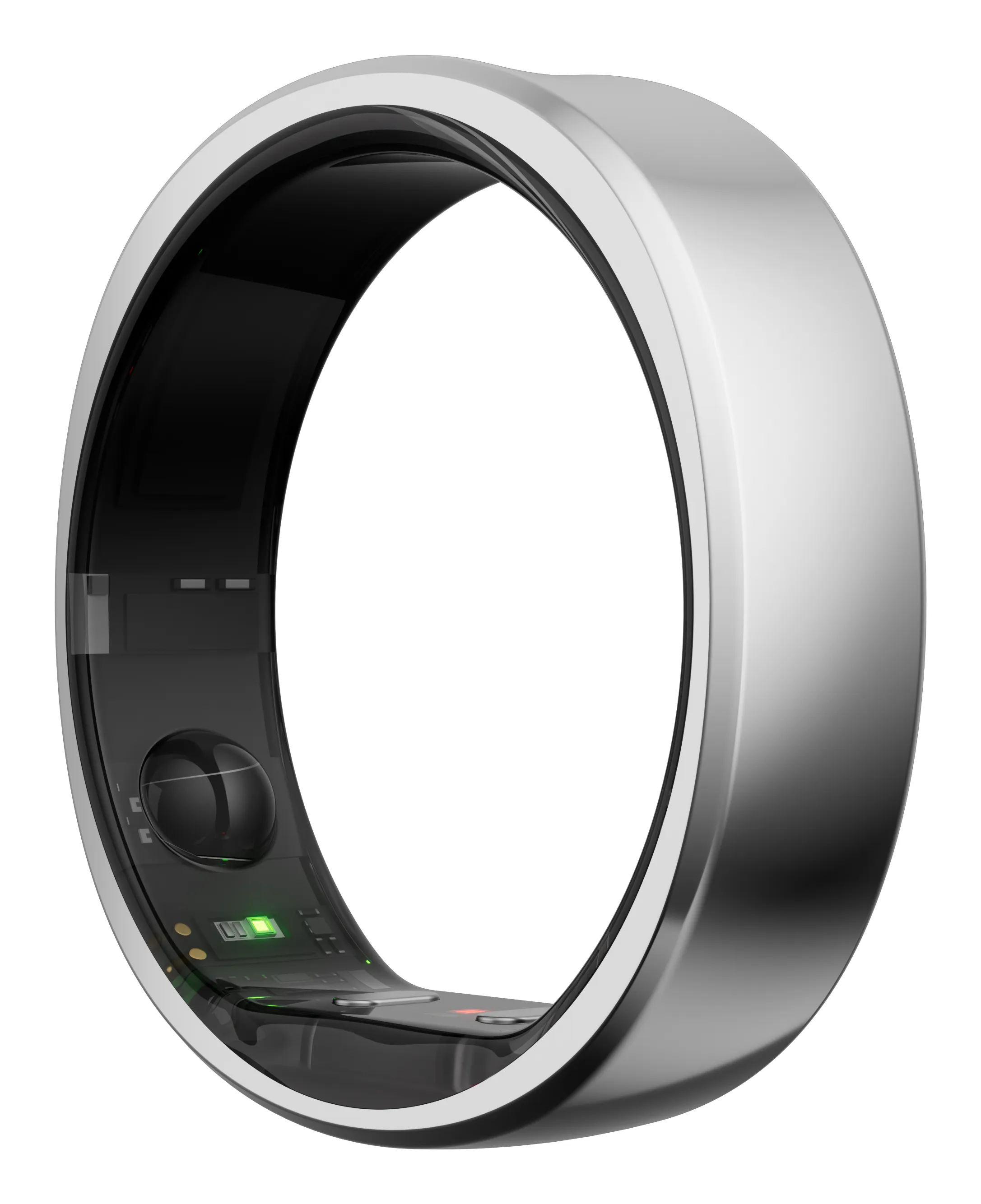 RingConn Gen 2 - smart ring, Silver, size 11