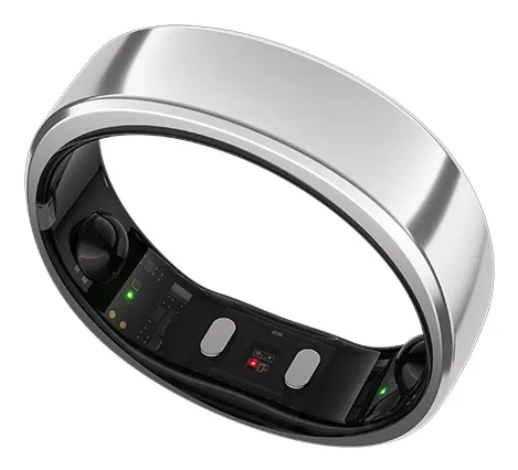 RingConn Gen 2 - smart ring, Silver, size 11