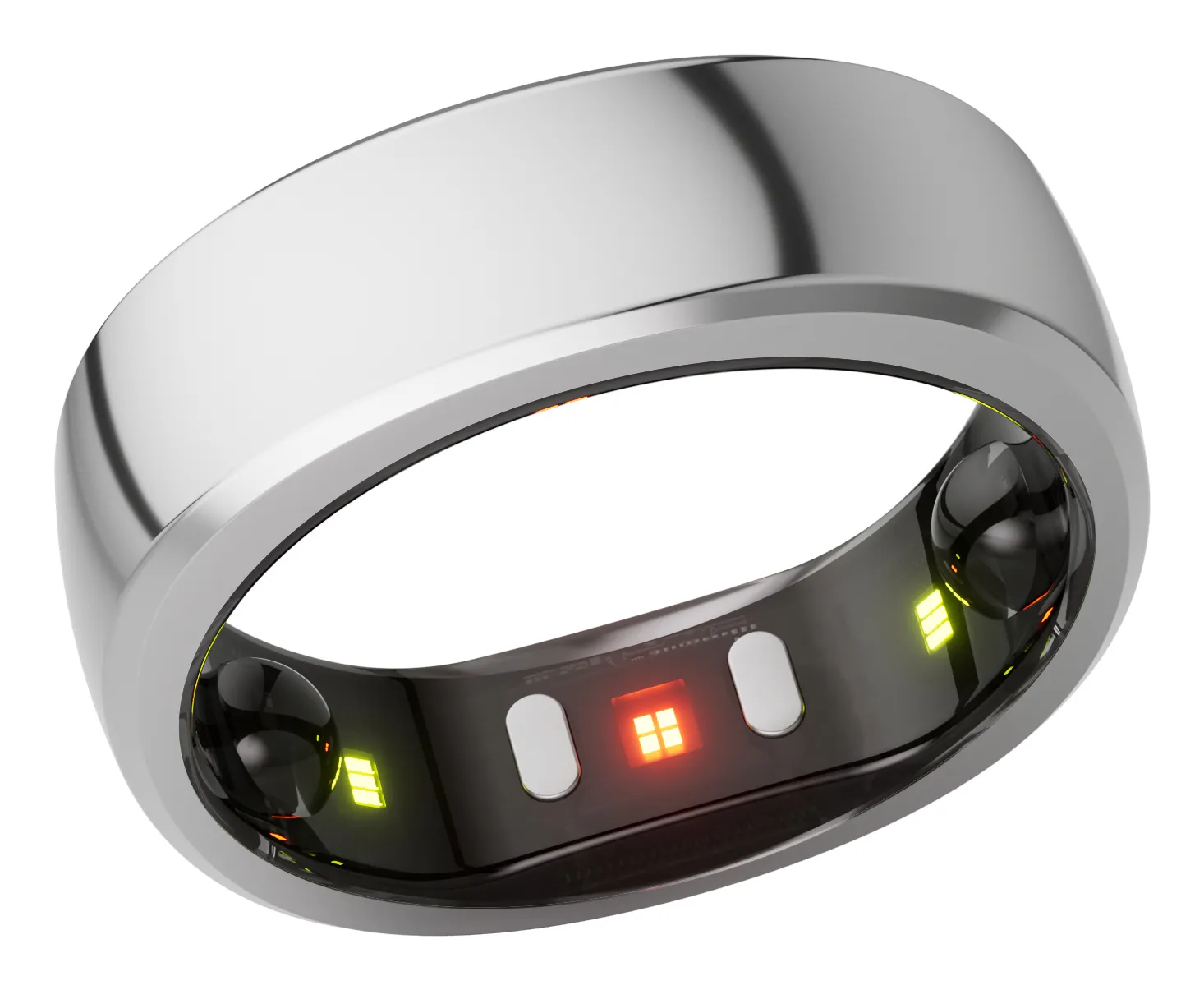RingConn Gen 2 - smart ring, Silver, size 11
