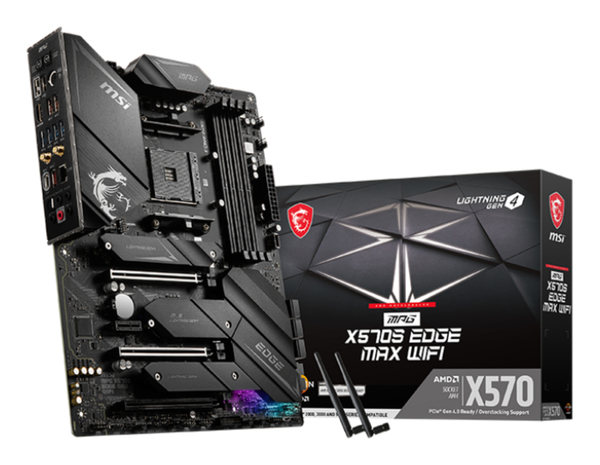 MSI MPG X570S Edge Max Wi-Fi ATX - motherboard