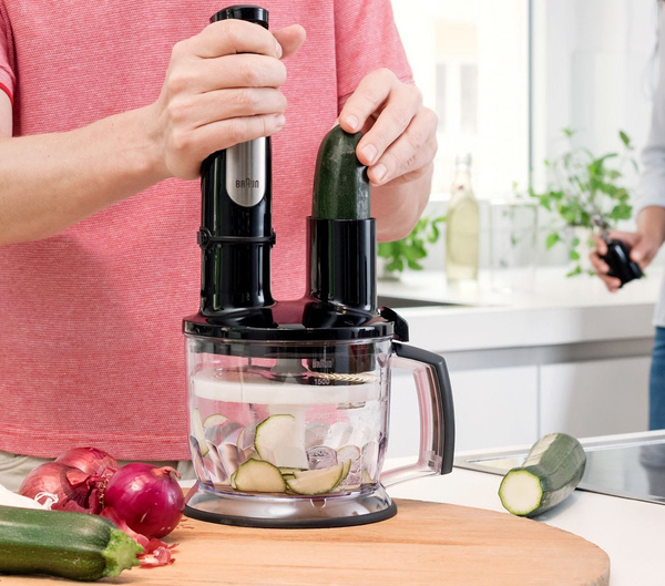 Braun Multiquick 7 MQ 7087X High-end - hand blender, black/brushed stainless steel