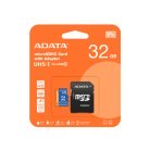 A-Data Premier 32 GB MicroSDHC - minneskort + SD adapter