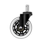 Deltaco Gaming - gaming chair casters, black, 5 pcs