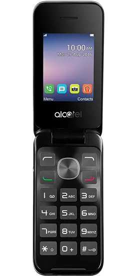 Alcatel 20.51 - Mobile phone, metal silver