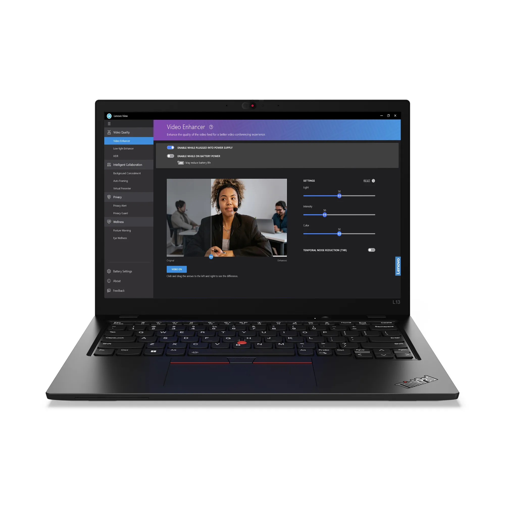 Lenovo ThinkPad L13 Gen 4 13.3" i5-1335U, 16 Gt, 256 Gt, Win 11 Pro -kannettava, musta