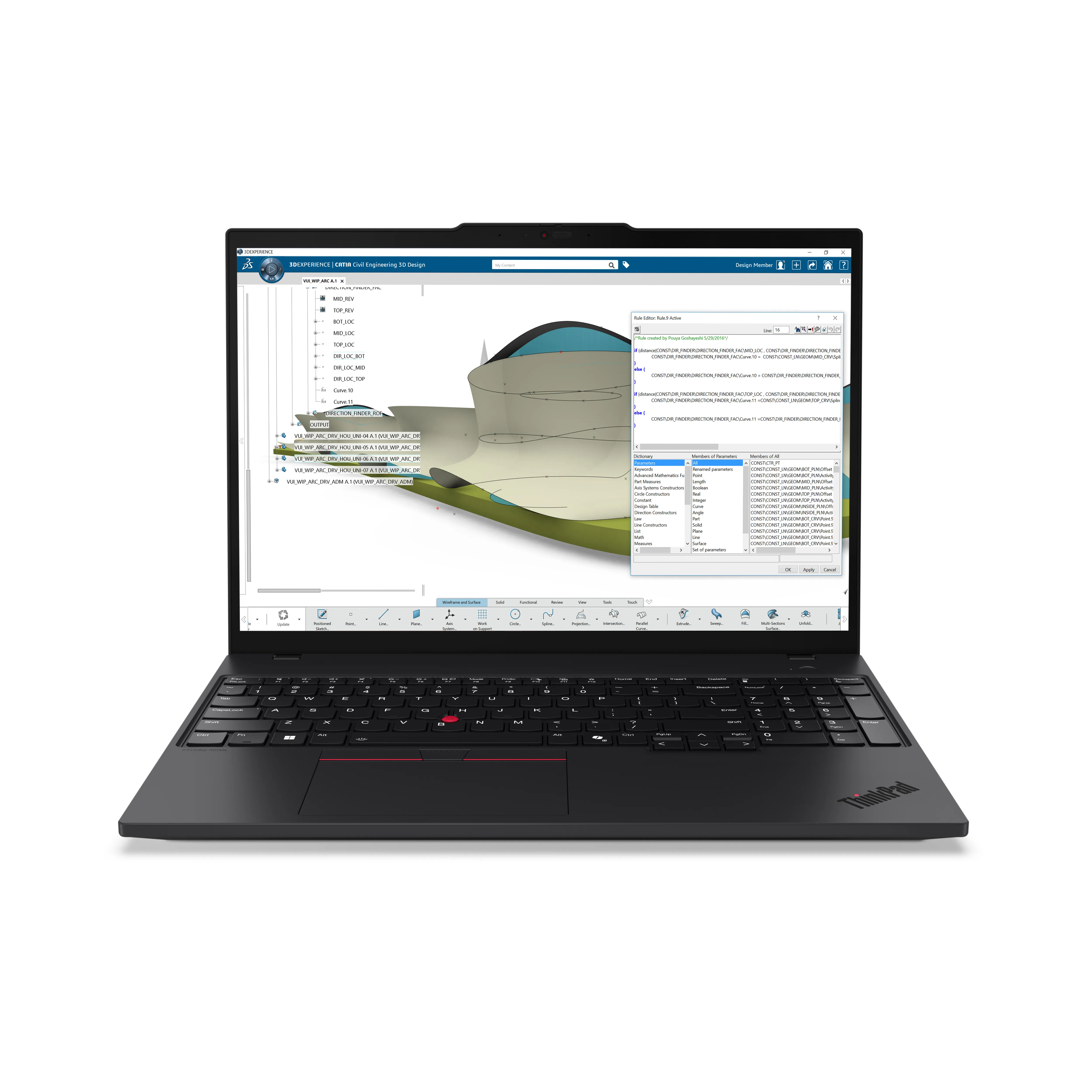 Lenovo 16&quot; ThinkPad P16s G4 21QR. AMD Ryzen AI 7 Pro 350, 64 Gt RAM, 1 Tt SSD, Windows 11 Pro -kannettava