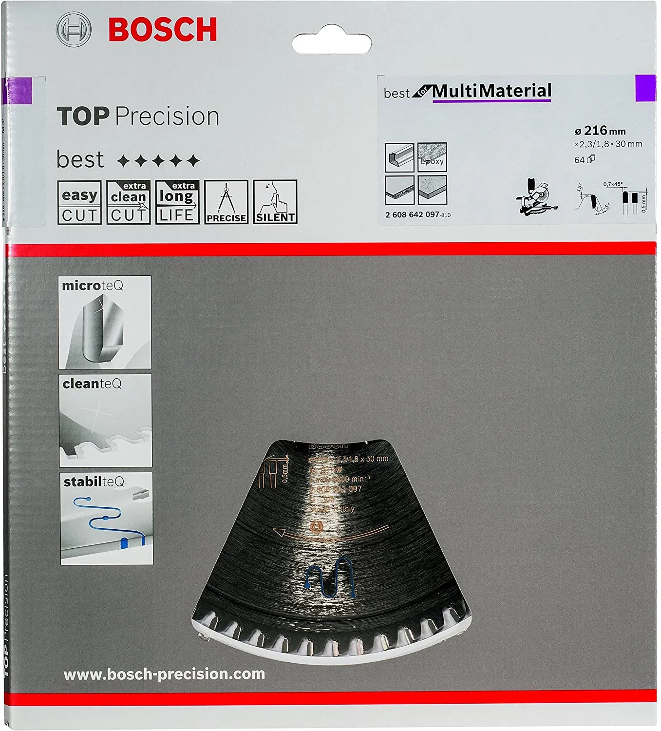 Bosch Best for Multi Material Top Precision Rundsavsklinge Rundsav