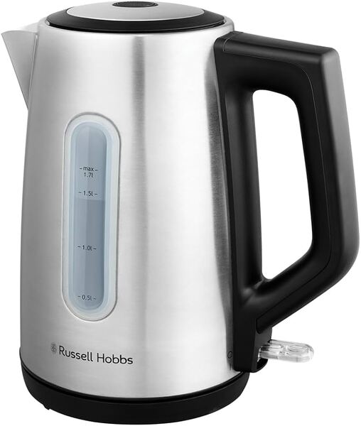 Russell Hobbs Heaton 27380-70 kettle, 1.7L, 2400W, Brushed stainless steel