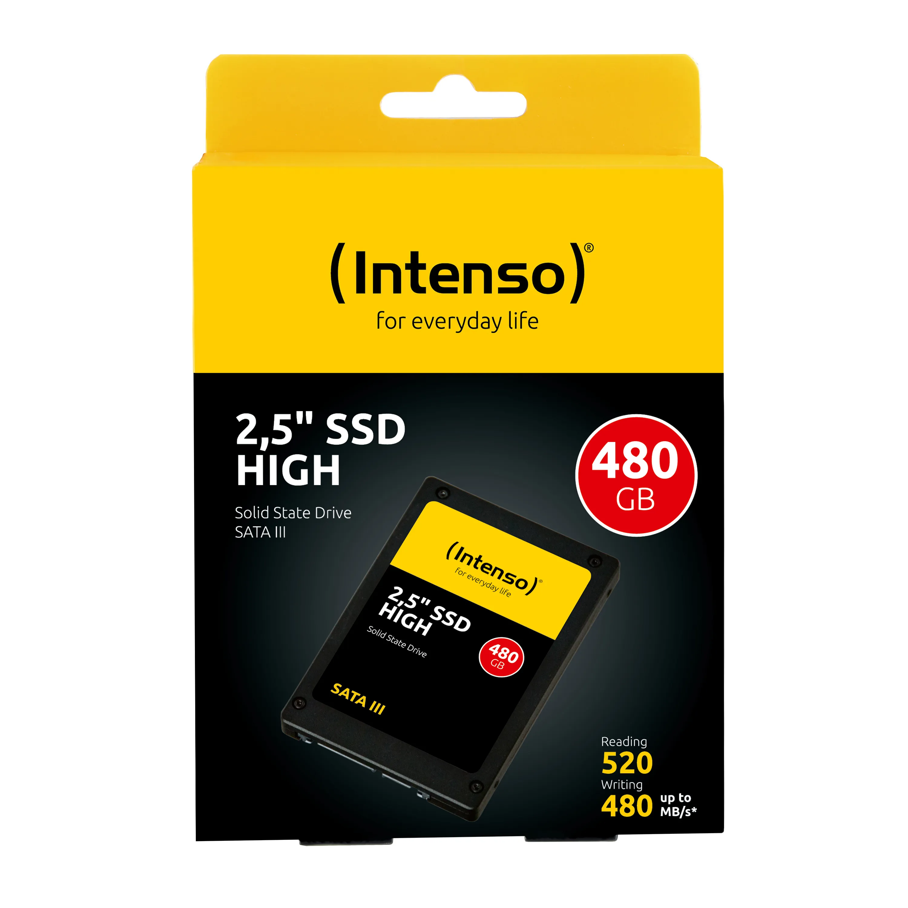 Intenso High Performance 480 Gt 2,5" SATA III -SSD-levy