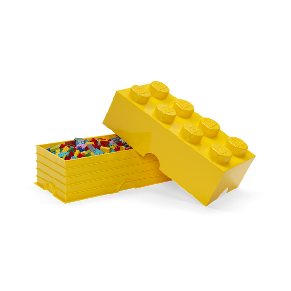 Room Copenhagen LEGO Storage Brick 8 yellow - RC40041732