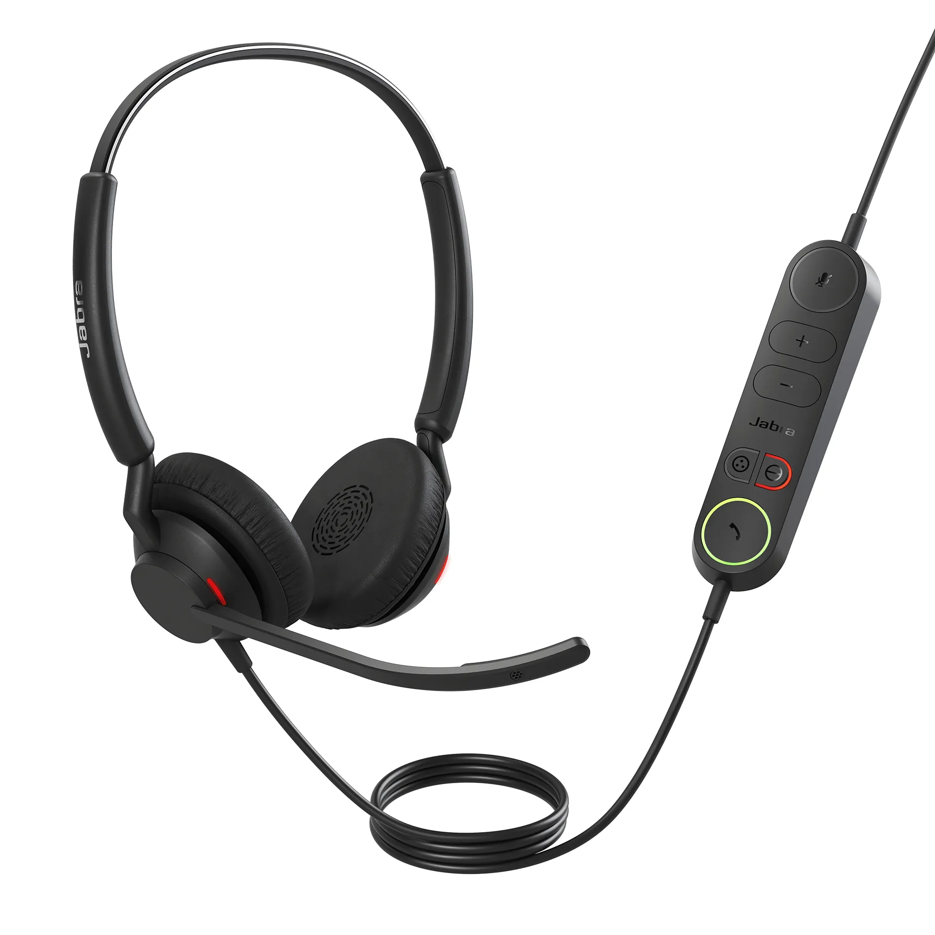 Jabra Engage 40 Inline Link UC USB-C - headset, black
