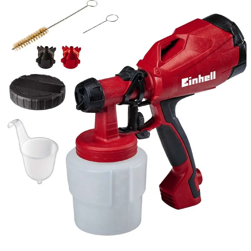 Einhell Paint spray gun TC-SY 400 P (red/black, 400 watts)