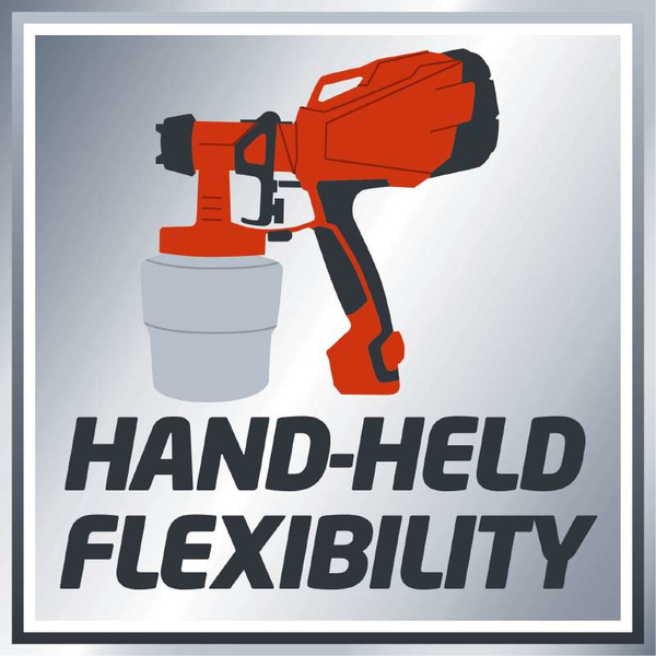 Einhell Paint spray gun TC-SY 400 P (red/black, 400 watts)