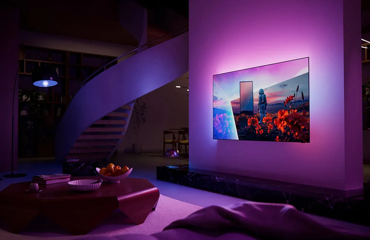 Philips OLED811/12 42" 4K Google TV, 120Hz, Dolby Vision, HDR10, HDR10+, HLG, Grey