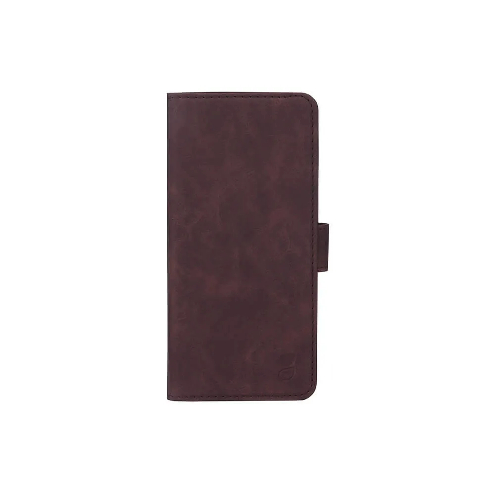 GEAR Wallet, Galaxy A52 -lompakkokotelo, Ruskea