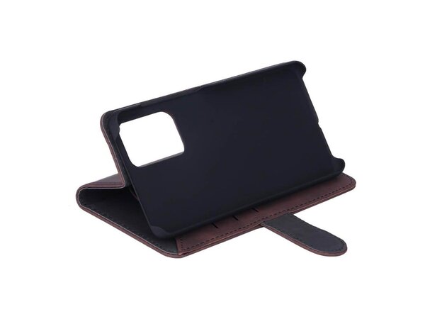 GEAR Wallet, Galaxy A52 -lompakkokotelo, Ruskea