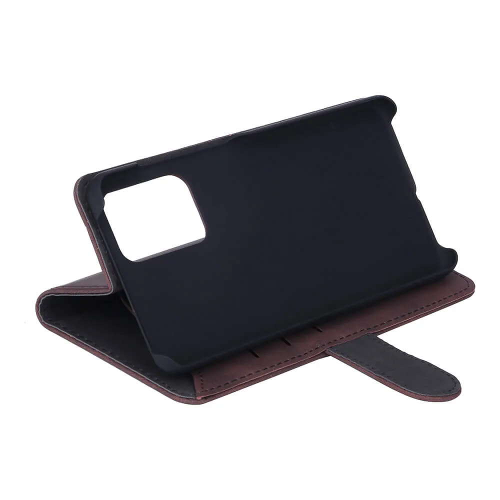 GEAR Wallet, Galaxy A52 -lompakkokotelo, Ruskea